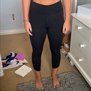Lululemon Cropped Leggings with Detailing